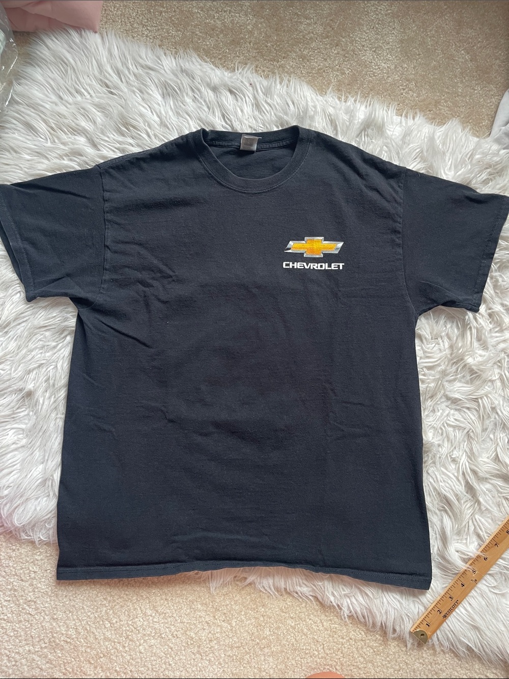Gildan Black Chevrolet Logo Short Sleeve Tee